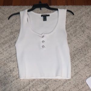 White tank top NWOT